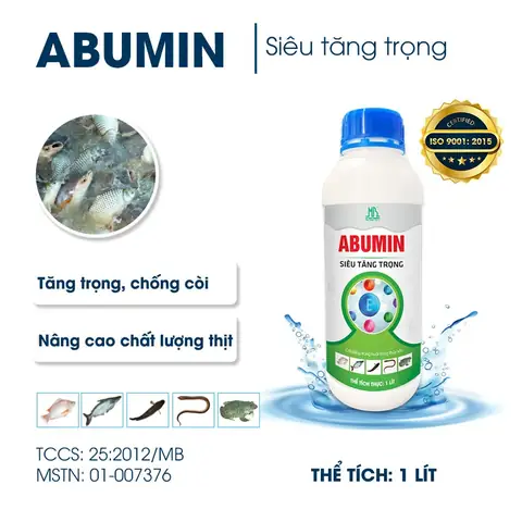 Abumin - Siêu Tăng Trọng Cho Cá Abumin - Siêu Tăng Trọng Cho Cá