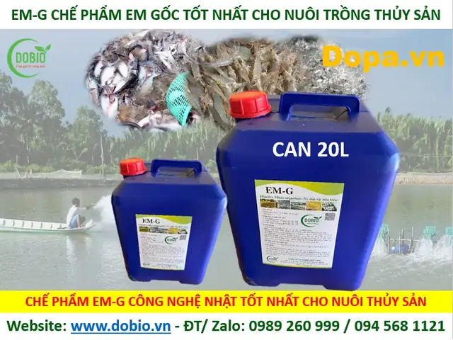 Em-gmen Vi Sinhchế Phẩm Em Gốcchất Lượng Ổn Định Tốt Hiệu Quả Cao Nhất Cho Chăn Nuôi, Nuôi Thủy Sản Cá Tôm, Ếch, Cua Ốc, Baba... Và Cây Trồng. Docông Ty Dobio.vnnghiên Cứu Phát Triển Đượccông Ty Dopa.vncung Cấp Phân Phối Uy Tín Trên Toàn Quốc