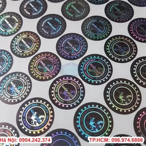 Decal 7 Màu Dán Hồ Cá