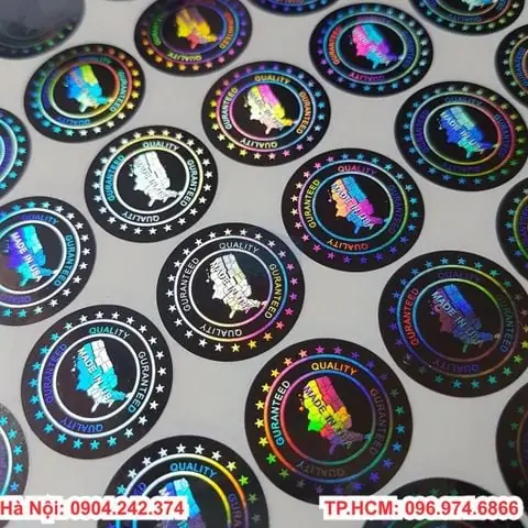 Decal 7 Màu Dán Hồ Cá