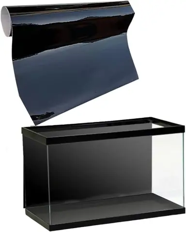 Decal Đen Dán Bể Kính