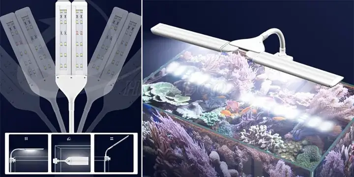 Top 11. Đèn Kẹp Bể Cá Thủy Sinh Zy-f4