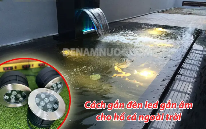 Cách Gắn Đèn Led Gắn Âm Cho Hồ Cá