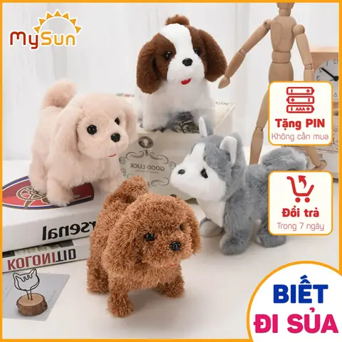 Bộ Đồ Chơi Con Chó Biết Đia Biết Sủa Shopee