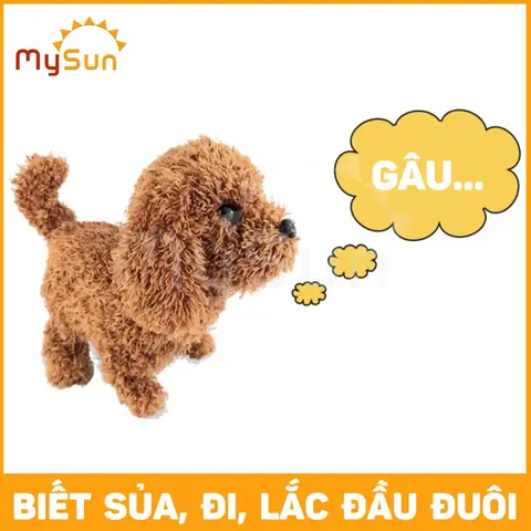 Đồ Chơi Trẻ Em Chú Con Chó Robot Biết Đi