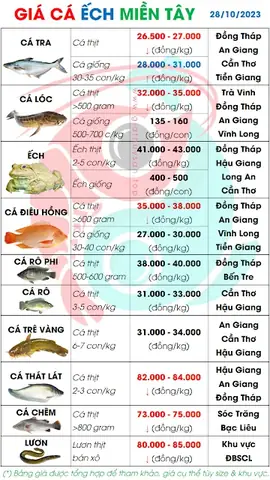 Giá Cá Giống Các Loại: Bảng Giá Cập Nhật Mới Nhất & Hướng Dẫn Chọn Mua Chất Lượng