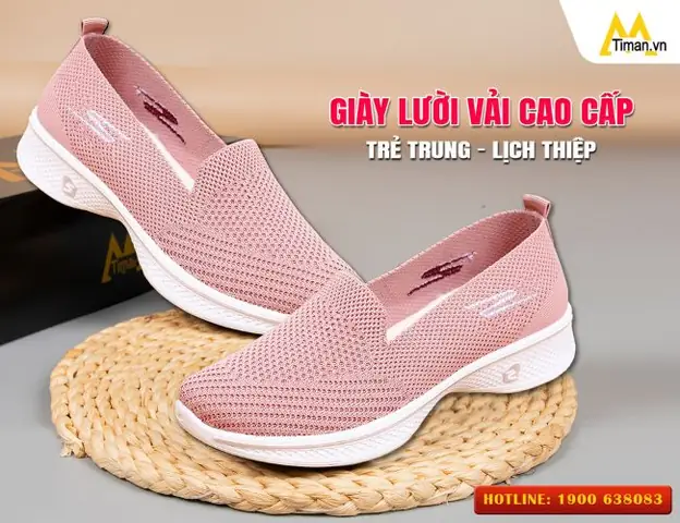 Giày Lười Vải Giày Lười Vải