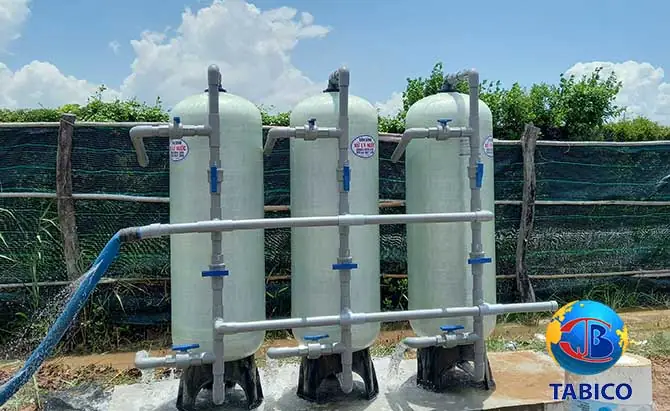 Hệ Thống Lọc Nước Nuôi Tôm Công Suất 18m3/giờ