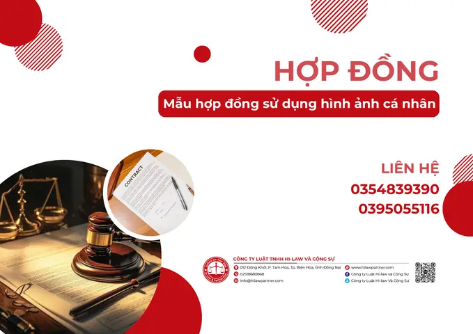 Mẫu Hợp Đồng Sử Dụng Hình Ảnh Cá Nhân Mới Nhất 2025