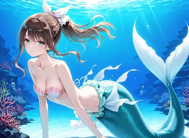 🌊 List Hình Ảnh Nàng Tiên Cá Anime Đẹp Lung Linh