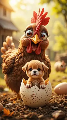 Hình Ảnh Chó Và Gà: Khám Phá Mối Quan Hệ Và Đặc Điểm Giữa Hai Loài Động Vật Quen Thuộc