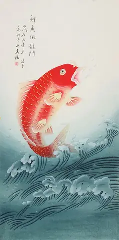 Hình Vẽ Cá Chép Đẹp Nhất