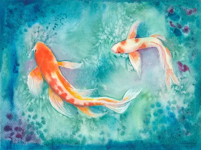 Hình Vẽ Cá Chép Đẹp Nhất