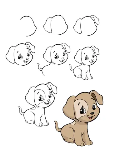 Hình Ảnh Cho Hình Vẽ Con Chó Ngộ Nghĩnh: