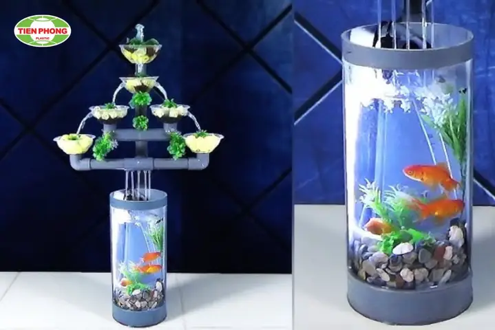 Giai Đoạn 3: Bắt Tay Vào Thi Công Hồ Cá Mini Bằng Ống Nhựa Pvc-u