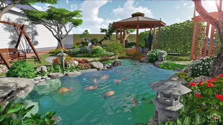 Hồ Cá Cảnh Sân Vườn