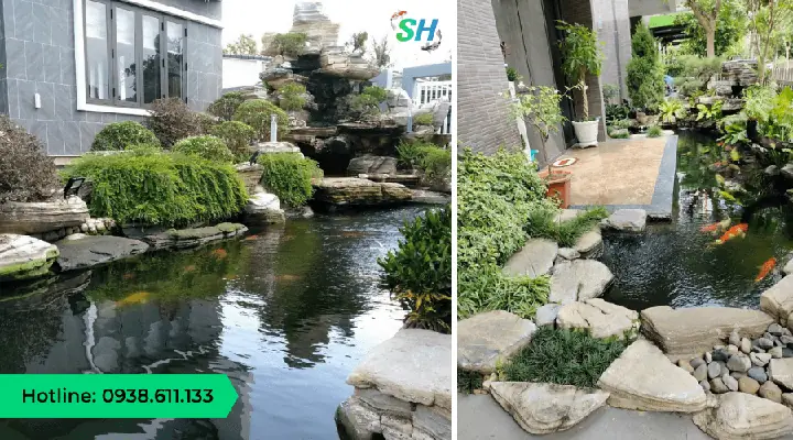 Thi Công Hồ Cá Koi Thi Công Hồ Cá Koi