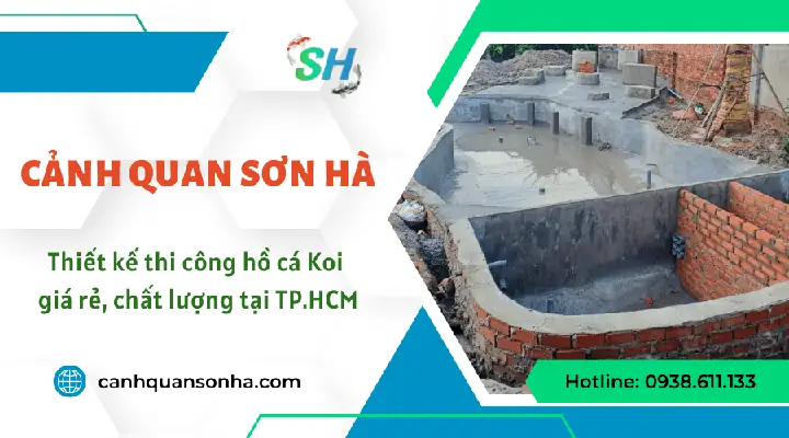 Thi Công Hồ Cá Koi Thi Công Hồ Cá Koi