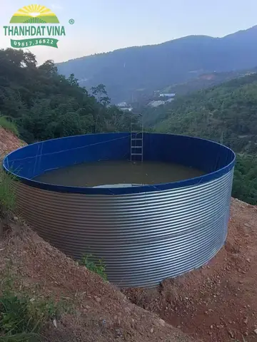 Ưu Điểm Của Hồ Tròn Nổi Nuôi Cá Bằng Bạt Hdpe