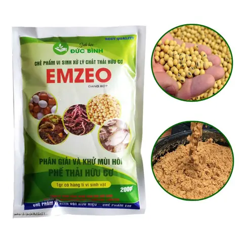 Emzeo Khử Mùi Hôi Trong Quá Trình Ủ Đậu Tương Và Phân Cá