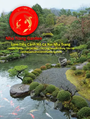 Làm Tiểu Cảnh Hồ Cá Koi Nha Trang Chuyên Nghiệp