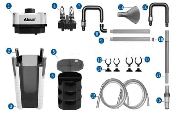 Thùng Lọc Atman-df500