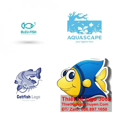 Kỹ Thuật Thiết Kế Để Có Logo Cá Cảnh Đẹp