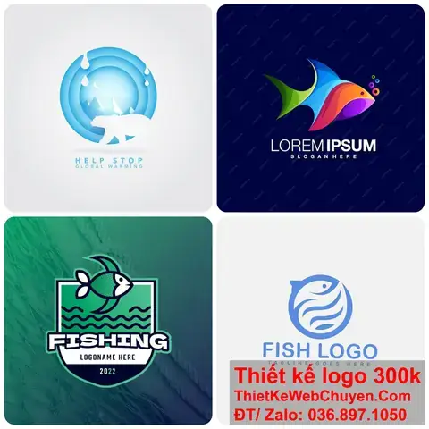 Phong Cách Thiết Kế Để Có Logo Cá Cảnh Đẹp