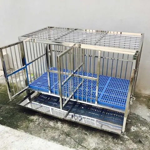 Mẫu Chuồng Chó Bằng Sắt Hộp