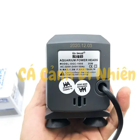 Máy Bơm Nước 20w Ogc-1000 Lọc Nước Cho Hồ Cá Cảnh