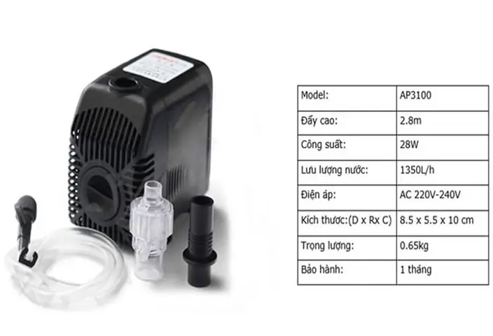 Máy Bơm Hồ Cá Lifetech Ap 3100: Đánh Giá Chi Tiết Và Hướng Dẫn Sử Dụng