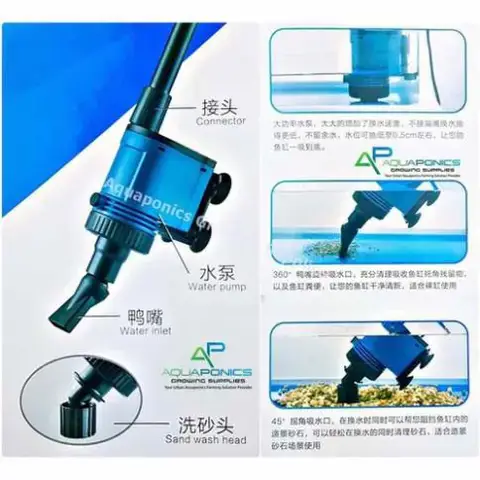 Các Loại Máy Hút Cát Hồ Cá Phổ Biến Hiện Nay