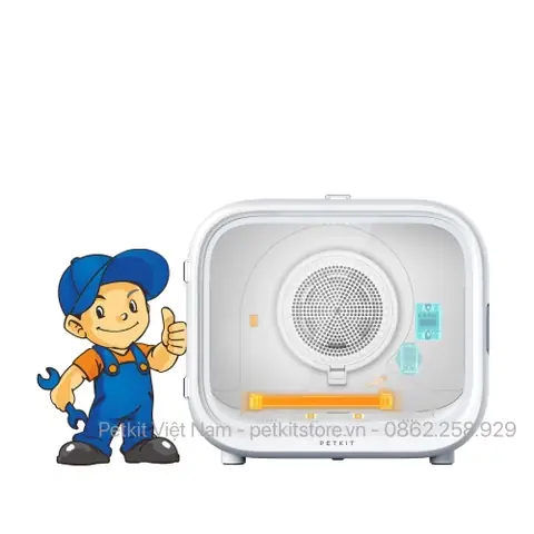 Sửa Lồng Sấy Lông Chó Mèo Petkit
