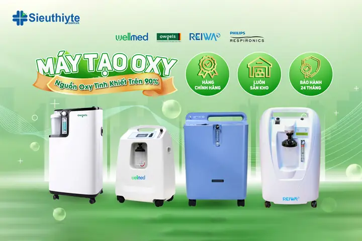 Bảng Giá Máy Tạo Oxy Y Tế & Gia Đình Mới Nhất 2025 Tại Siêu Thị Y Tế Bảng Giá Máy Tạo Oxy Y Tế & Gia Đình Mới Nhất 2025 Tại Siêu Thị Y Tế