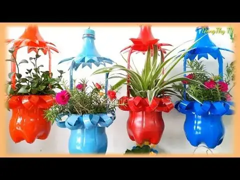 Các Phương Pháp Cắt Và Tạo Hình Chậu Từ Chai Nhựa Các Phương Pháp Cắt Và Tạo Hình Chậu Từ Chai Nhựa
