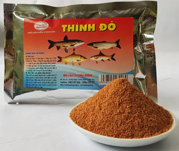 Thính Dụ Cá Chép, Trắm, Rô