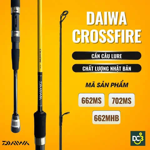 Cần Câu Lure Daiwa Crossfire
