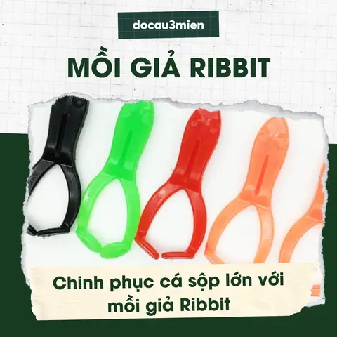Chinh Phục Cá Sộp Lớn Với Mồi Giả Ribbit