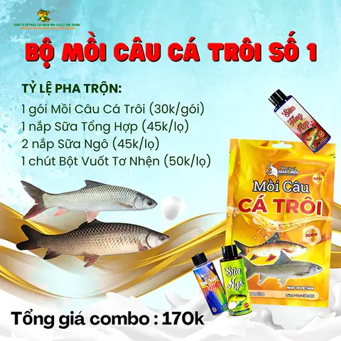 Bài Mồi Câu Cá Trôi Hiệu Quả Bài Mồi Câu Cá Trôi Hiệu Quả