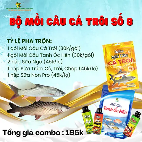 Bài Mồi Câu Cá Trôi Hiệu Quả Bài Mồi Câu Cá Trôi Hiệu Quả