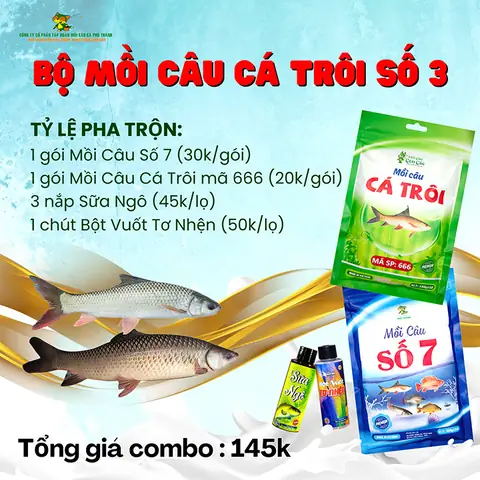 Bài Mồi Câu Cá Trôi Hiệu Quả Bài Mồi Câu Cá Trôi Hiệu Quả