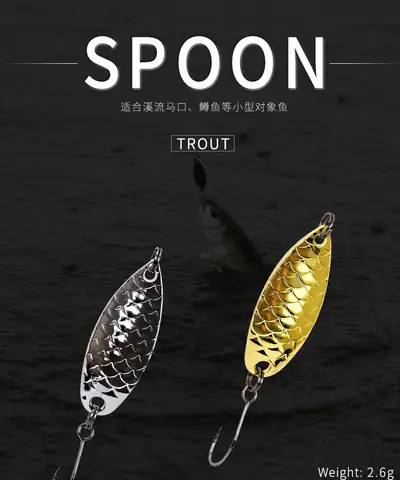 Mồi Thìa Câu Cá Suối Mồi Thìa Câu Cá Suối