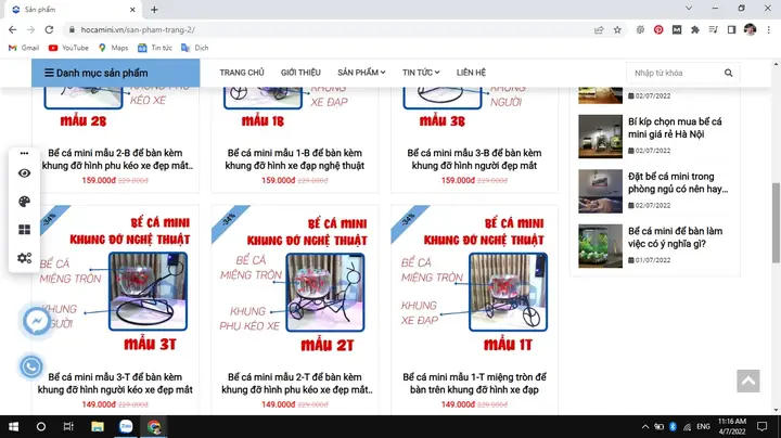 Tại Sao Cần Chọn Mua Hồ Cá Mini Biên Hòa Tại Địa Chỉ Bán Uy Tín?