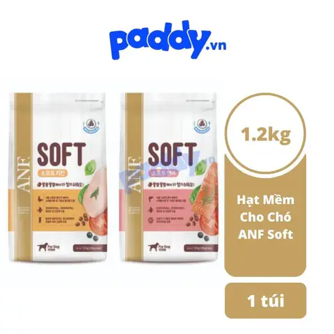 Thức Ăn Hạt Mềm Chó Anf Soft 1.2kg