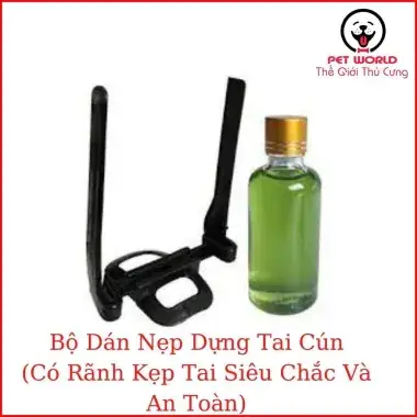 Nẹp Tai Chó Nhựa Cao Cấp - Dựng Tai Chó Chất Lượng Giá 150k