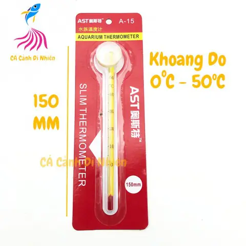 Nhiệt Kế Thủy Ngân Ast Cho Hồ Cá Cảnh A-15