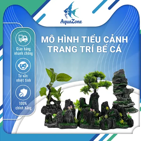 Hướng Dẫn Chọn Và Trang Trí Núi Nhựa Cho Bể Cá Cảnh Đẹp Tự Nhiên