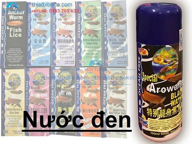 Nước Đen Cho Cá Rồng Nước Đen Cho Cá Rồng