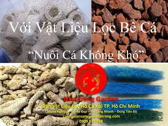 Bán Thiết Bị Phụ Kiện Hồ Cá Koi Tphcm