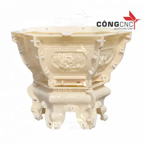 Mẫu Khuôn Chậu Cảnh Đẹp Abs - Mẫu Cá Chép